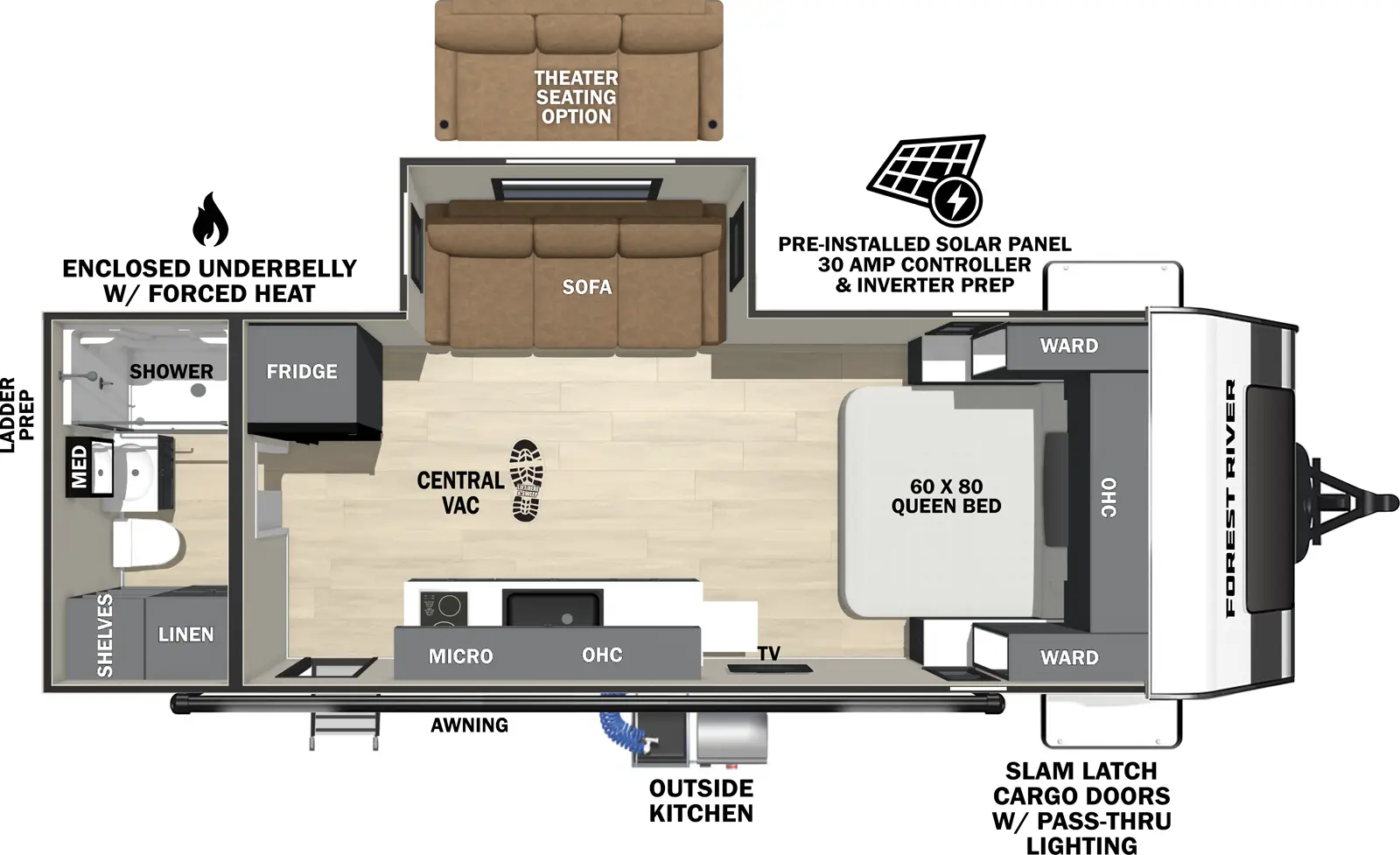 Ibex 19QRB Floorplan